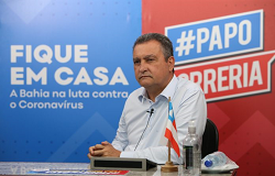 Foto do governador da Bahia - Rui Costa