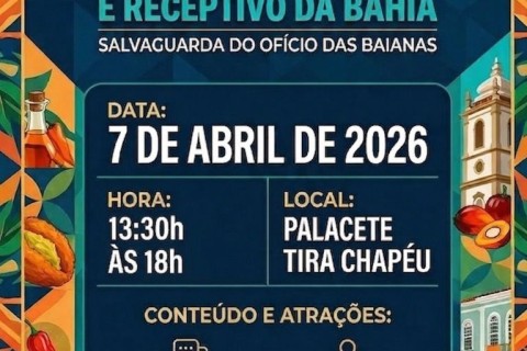 Encontro de bahiana de acarajé