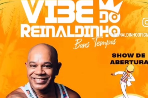 Vibe do Reinaldinho agita a véspera de feriado com grandes nomes do samba e pagode!